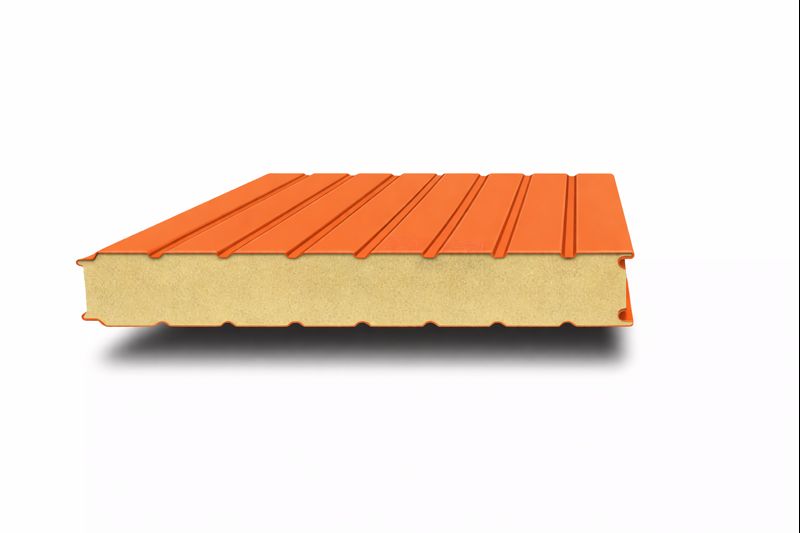 Стеновые сэндвич-панели PIR 200 мм RAL2004